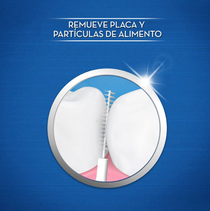 Ortodoncia. Cepillo interdental para ortodoncia oral b