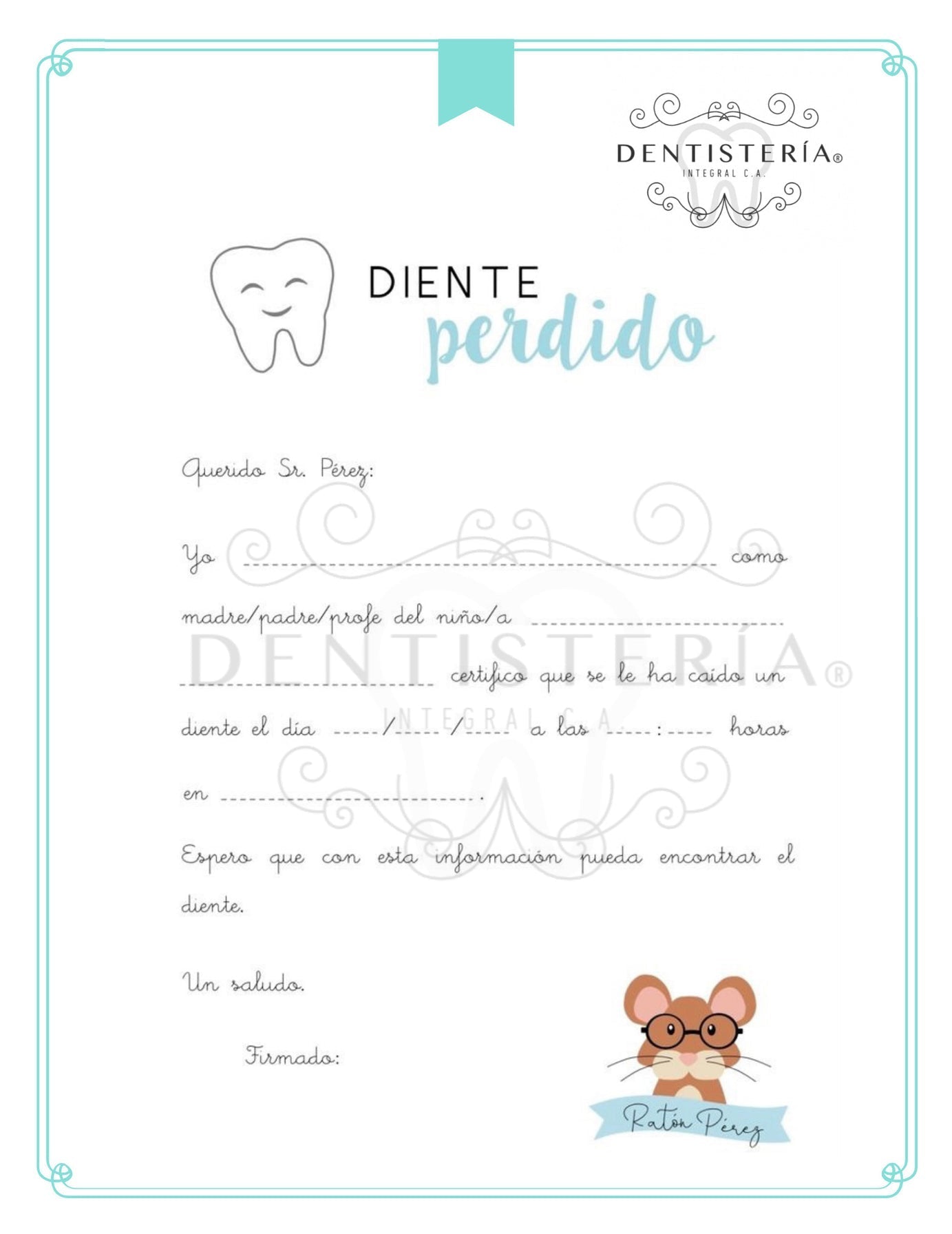 Ratoncito De Los Dientes
