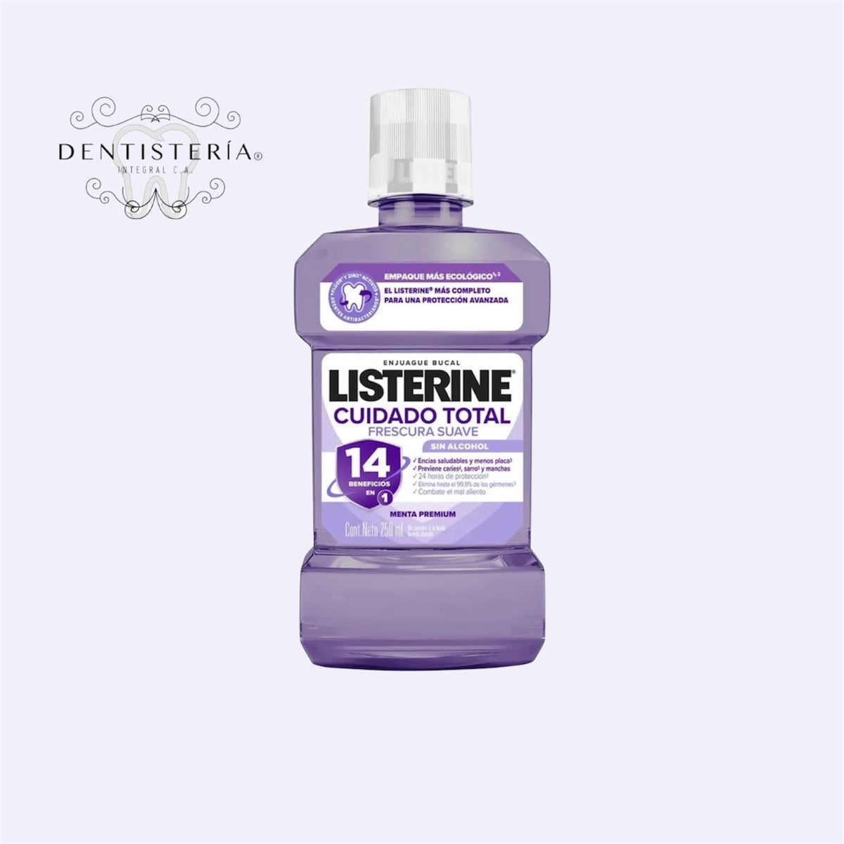 Listerine Cuidado Total 250ml